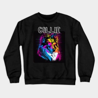 Graffiti Style - Cool Collie 7 Crewneck Sweatshirt